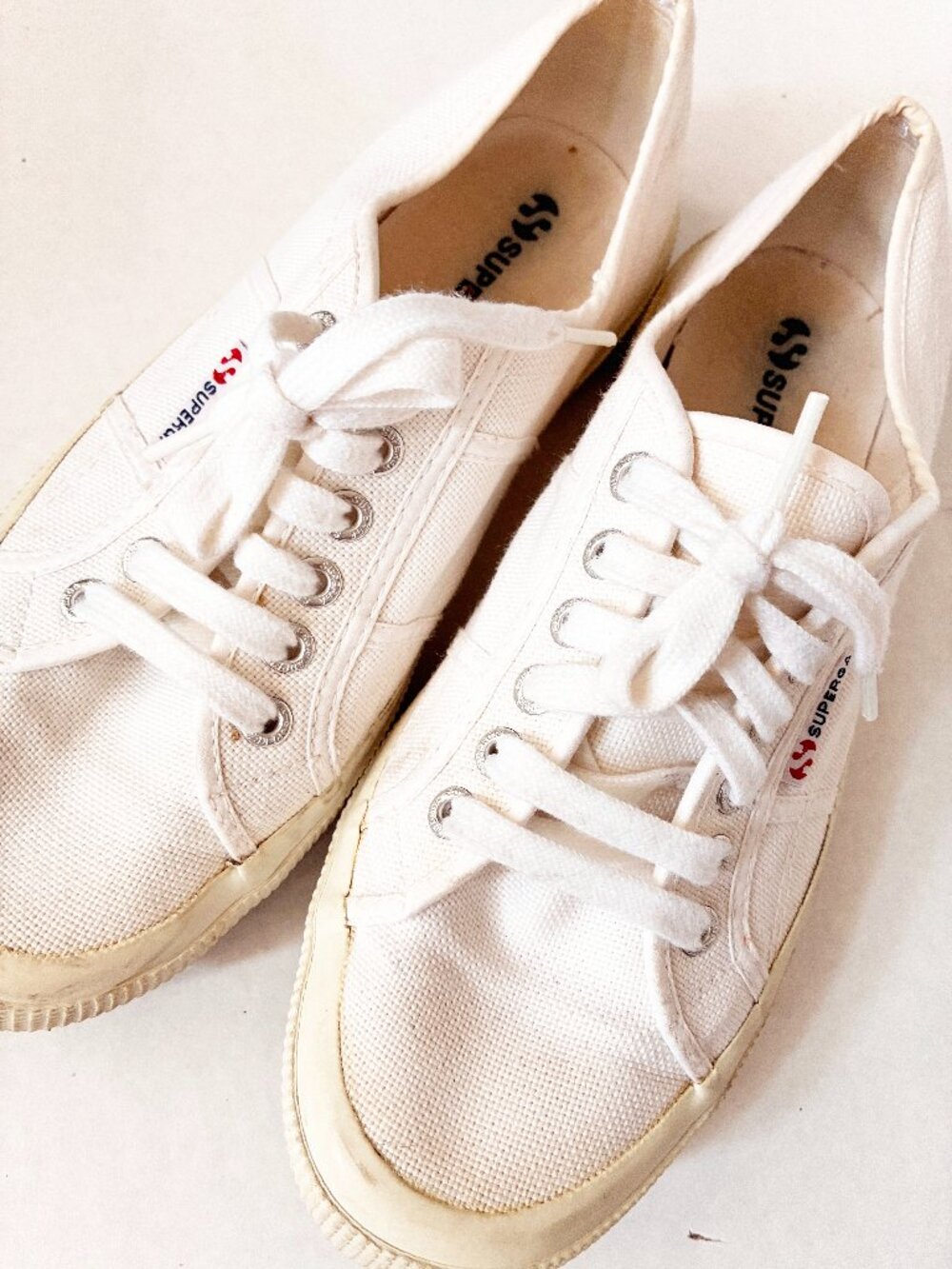 Superga 2750 Cotu Classic Sneakers - Size 9.5 W / 8 M (EU 41) - White Canvas